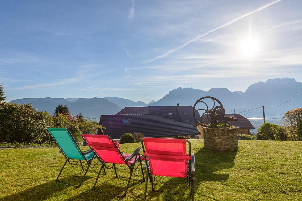 St Jorioz- Cosy Chalet Vue Lac Et Montagnes - Lla Selections By Location Lac Annecy Saint-Jorioz Eksteriør bilde